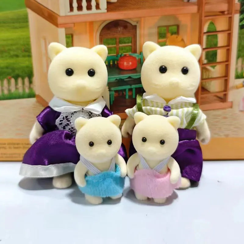 1:12 Scale Dollhouse Miniatures Forest Animals
