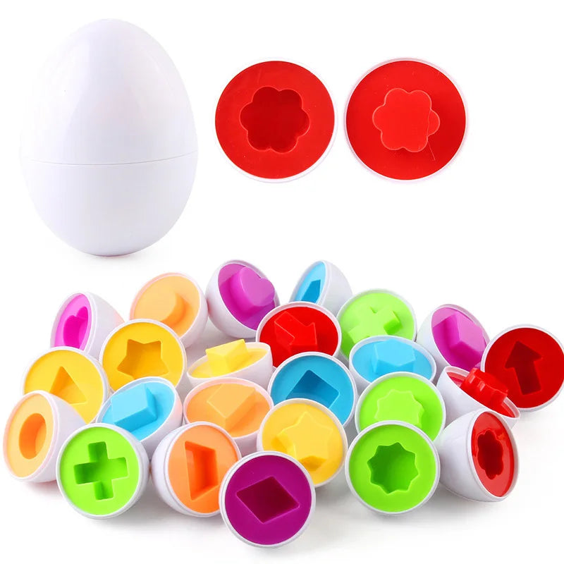 Eggs Screws 3D Puzzle Montessori