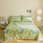 Flower Bed Sheet Set 3Pcs Cotton Thickened