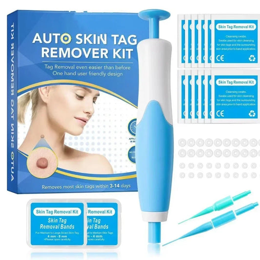 2-In-1 Painless Auto Skin Tag Mole Wart Removal Kit