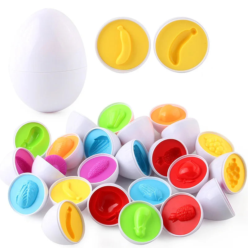 Eggs Screws 3D Puzzle Montessori