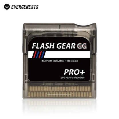 EVERGENESIS Game Gear Game Card FlashMaster Cart With 4GB TF Card Preloaded With 1000+ Games For Sega Game Gear GG Console