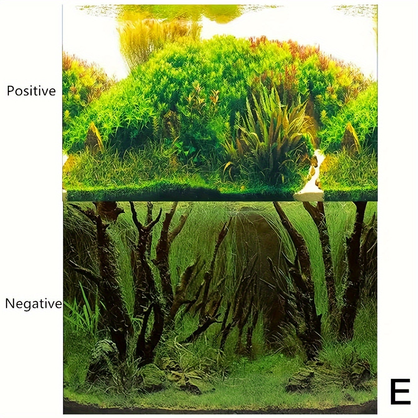 1pc Fish Tank Background Paper