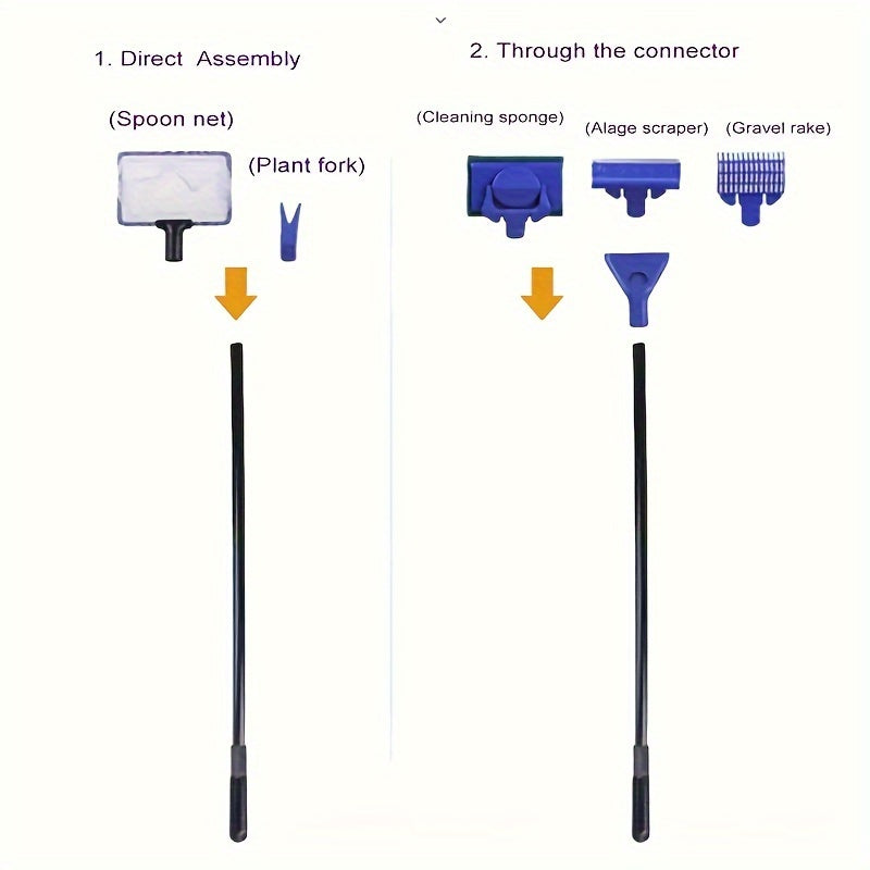 7pcs Set, Aquarium Water Changer,